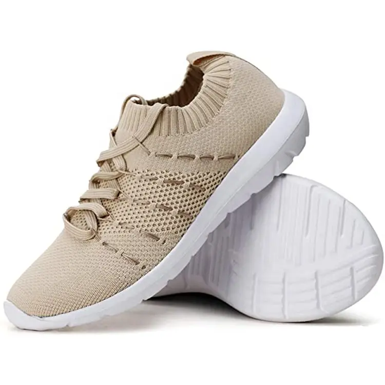 China High Quality Fashion Cheap Custom Brand Zapatos Sneakers Knit Women Casual Shoes 2021